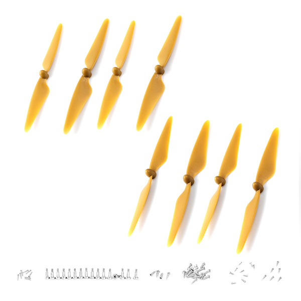 crash pack (screws + golden propellers)